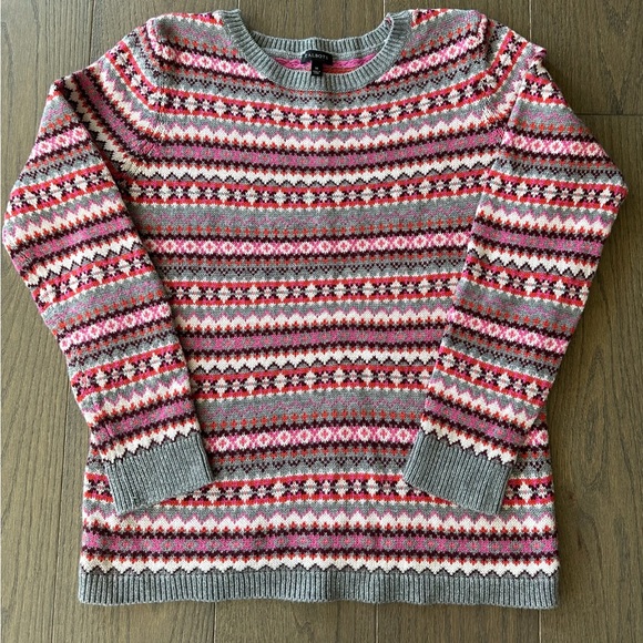 Talbots Sweaters - Talbots Women’s Fair Isle Sweater - size medium